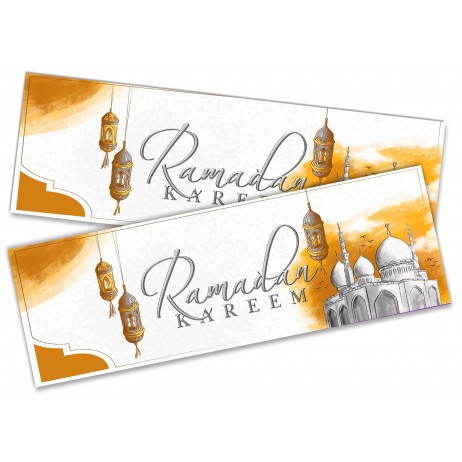 Ramadan Banners - Signature Gold 