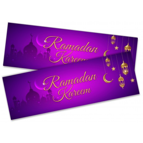 Ramadan Banners - Kareem Purple 