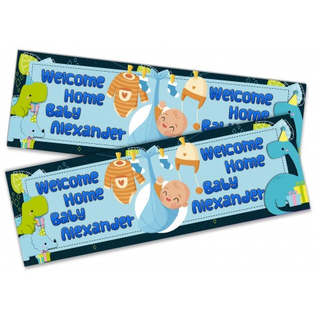 Welcome Banner Dinos