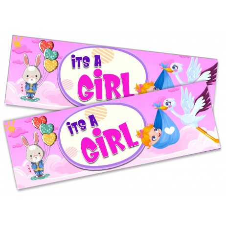 Its A Girl Banner