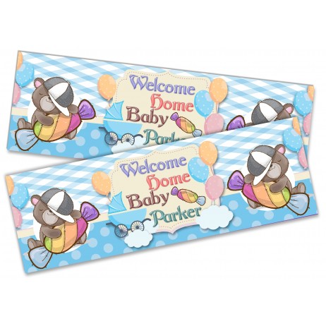 Welcome Banner Candy