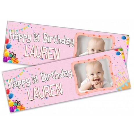 Party Picture  Birthday Banner 
