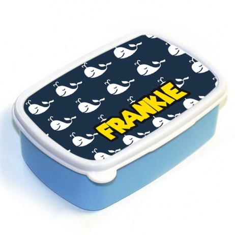 Whale- Blue Lunch Box