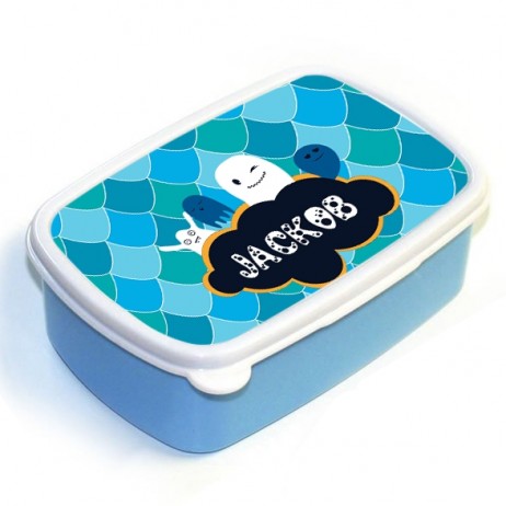 Spooky - Blue Lunch Box