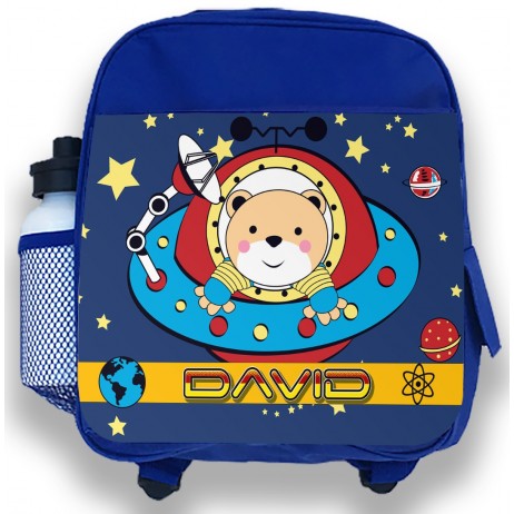 In Space Blue Backpack