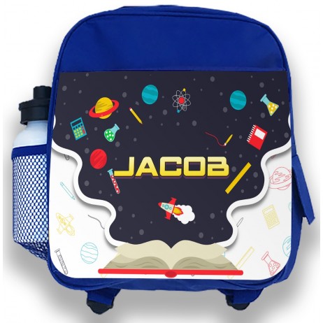 Science Blue Backpack
