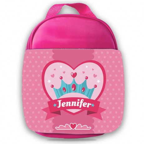 Crown Pink Lunch Bag