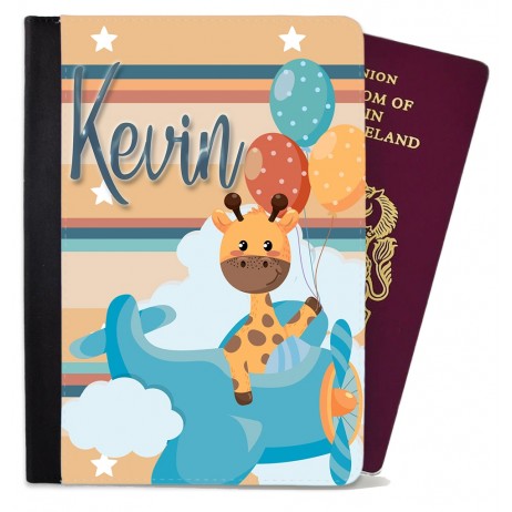 Giraffe Party - Passport Cover 