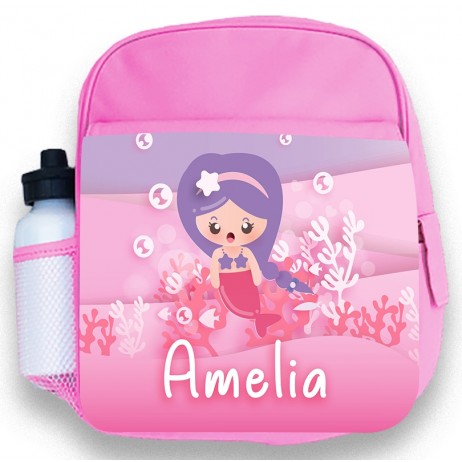 Mermaid Pink Backpack