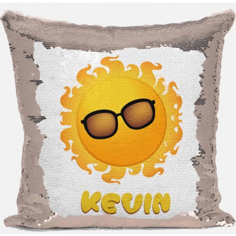 Sunshine - Sequin Cushion