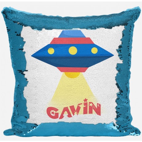 UFO - Sequin Cushion