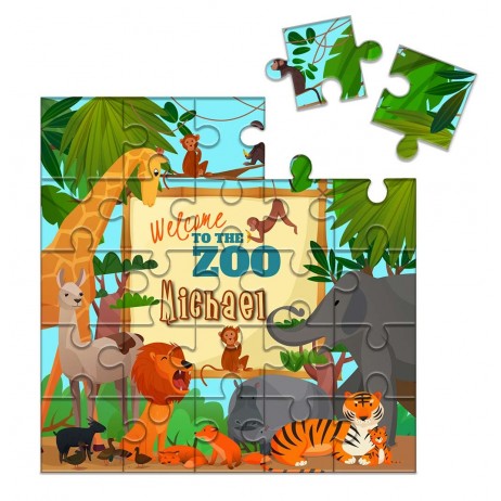 Zoo - Square Jigsaw 