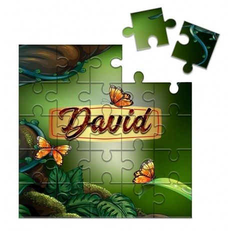 Butterfly - Square Jigsaw 