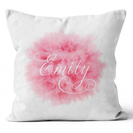 Pink Splash Cushion
