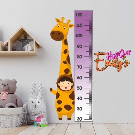 Giraffe Height Chart 2